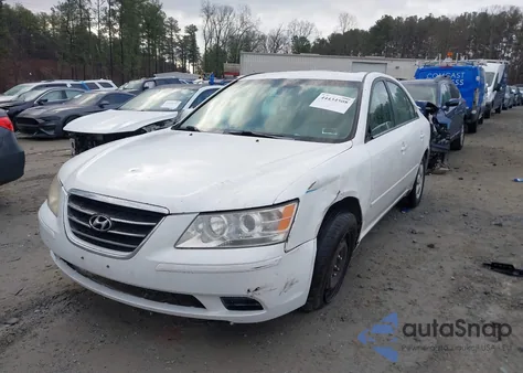 2009 Hyundai Sonata Gls V6 из США, поврежденный, VIN 5NPET46F99H462394